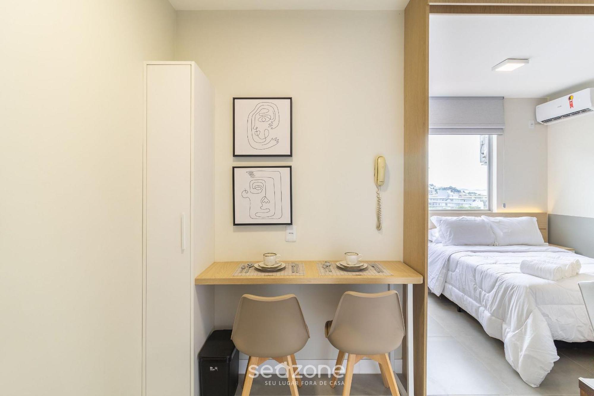 Apartamento Apto Confortavel Vista Mar Em Floripa Eva704 Florianopolis